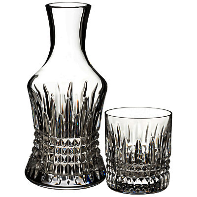 Waterford Lismore Diamond Carafe and Glass